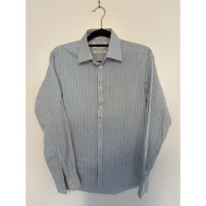 Charles Tyrwhitt Men's Dress Shirt 15.5/35 Extra Slim Fit